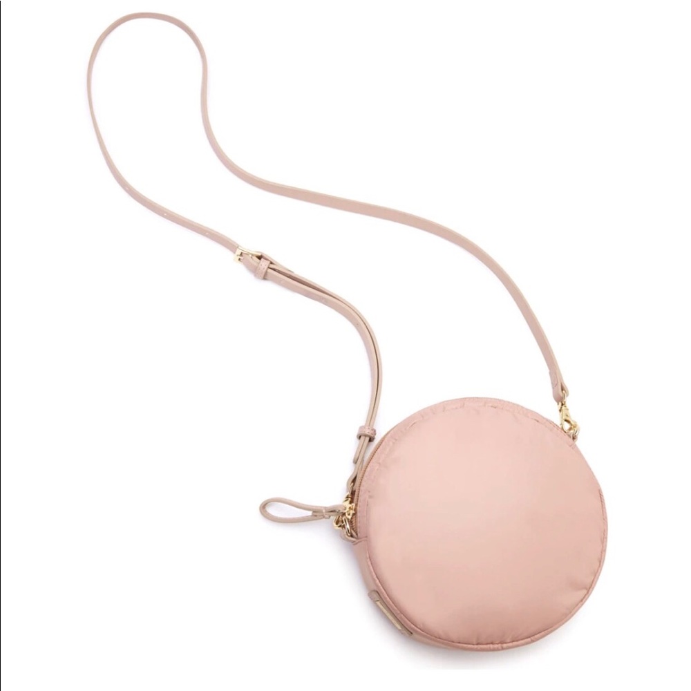 Caraa Mini Circle Crossbody bag- Blush